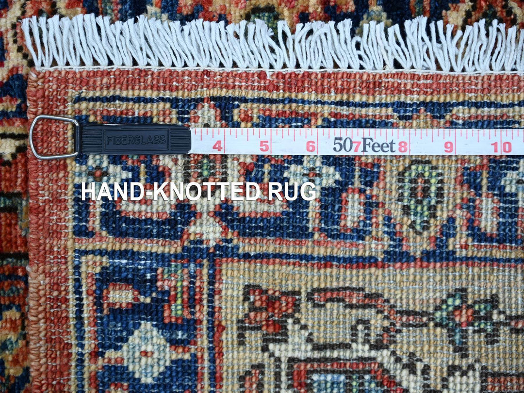 2'2" x 6'0" New Hand Knotted Red Wool Runner Oriental Rug - MOA10221320