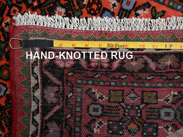2'3" x 6'4" New Hand Knotted Orange Wool Runner Oriental Rug - MOA1022134