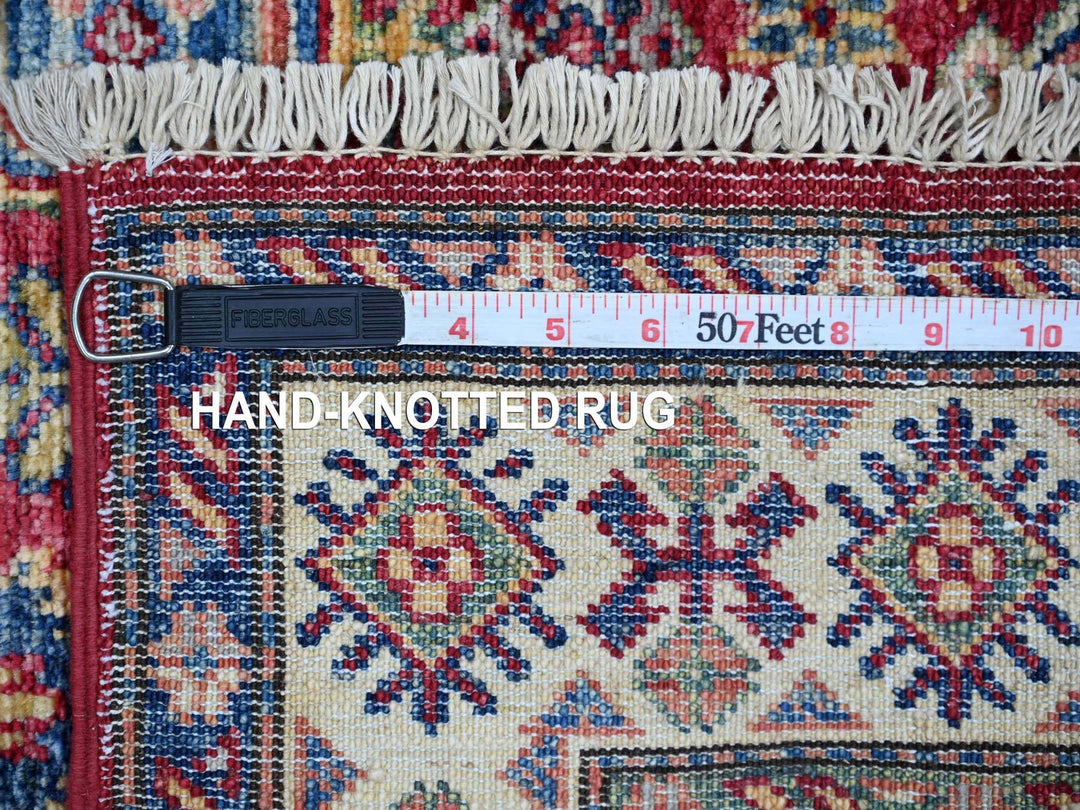 2'5" x 4'8" New Hand Knotted Red Wool Rectangle Oriental Rug - MOA10221365