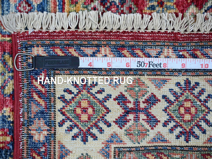 2'5" x 4'8" New Hand Knotted Red Wool Rectangle Oriental Rug - MOA10221365
