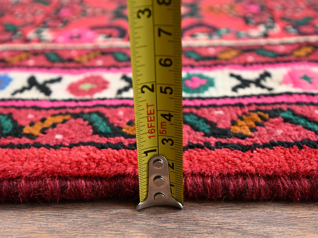 2'5" x 6'5" New Hand Knotted Red Wool Runner Oriental Rug - MOA1022140