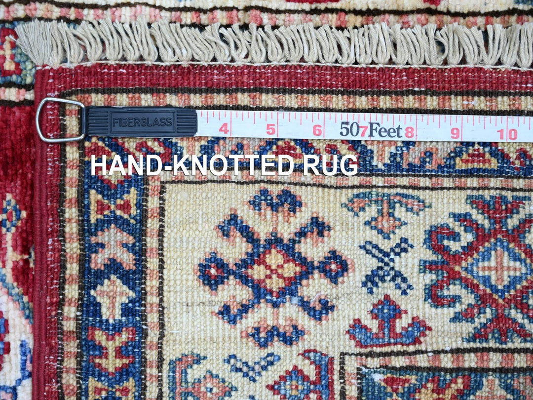 2'5" x 8'2" New Hand Knotted Red Wool Runner Oriental Rug - MOA10221416