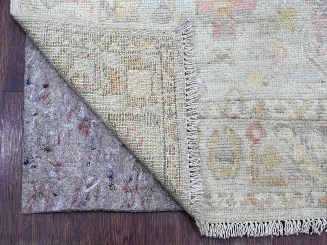 2'10" x 19'3" New Hand Knotted Blue Wool Runner Oriental Rug - MOA10221440