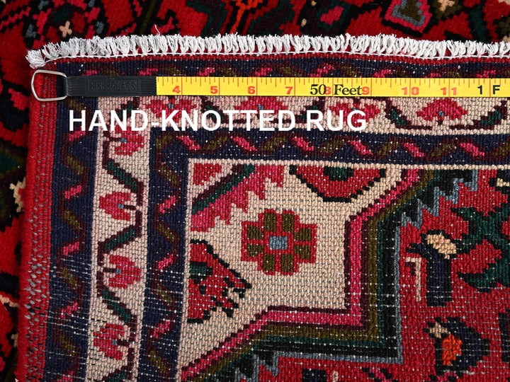 2'3" x 6'3" New Hand Knotted Red Wool Runner Oriental Rug - MOA1022149