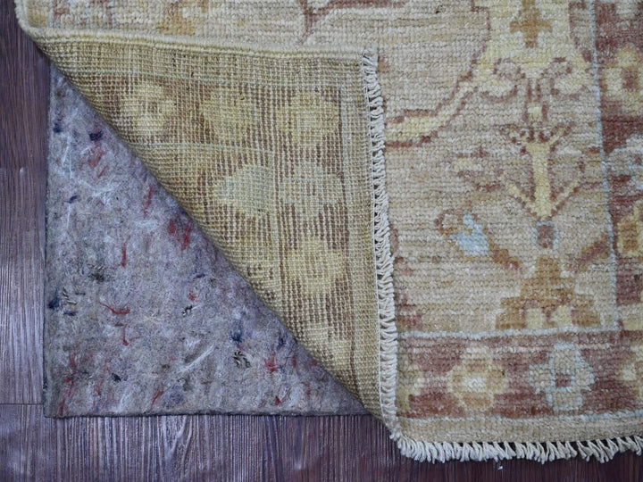 2'0" x 3'0" New Hand Knotted Brown Wool Rectangle Oriental Rug - MOA10221533