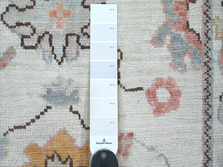 3'0" x 4'9" New Hand Knotted Ivory Wool Rectangle Oriental Rug - MOA10221559