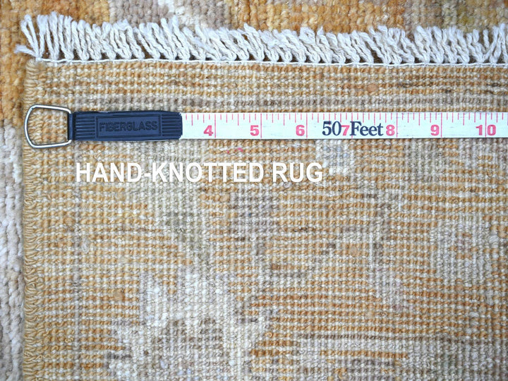 3'1" x 4'11" New Hand Knotted Brown Wool Rectangle Oriental Rug - MOA10221560