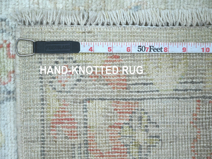 3'0" x 4'11" New Hand Knotted Grey Wool Rectangle Oriental Rug - MOA10221562