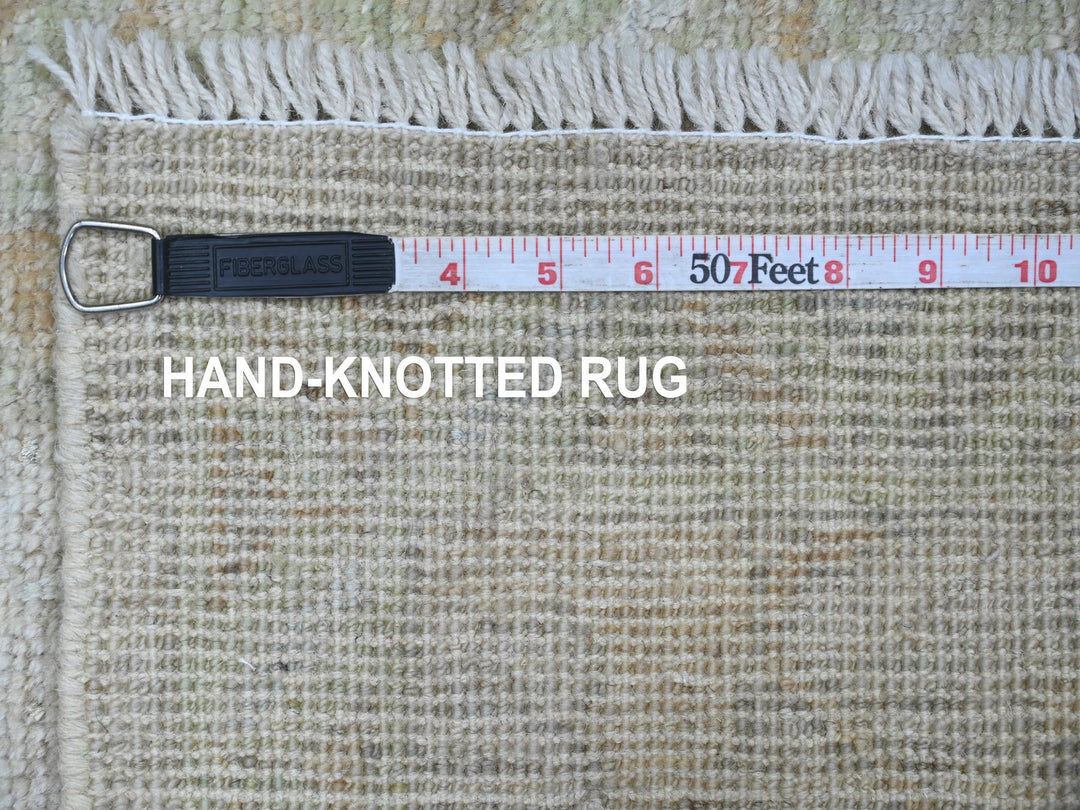 2'0" x 3'0" New Hand Knotted Grey Wool Rectangle Oriental Rug - MOA10221574