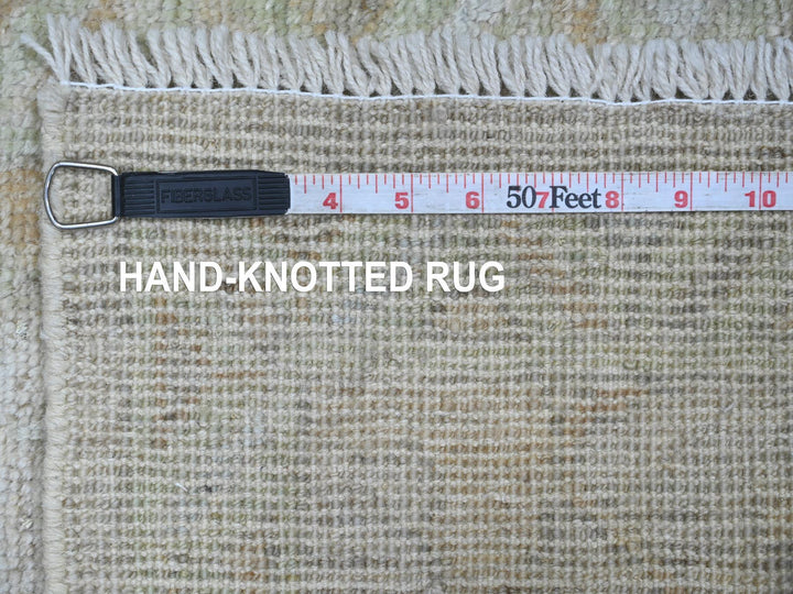 2'0" x 3'0" New Hand Knotted Grey Wool Rectangle Oriental Rug - MOA10221574