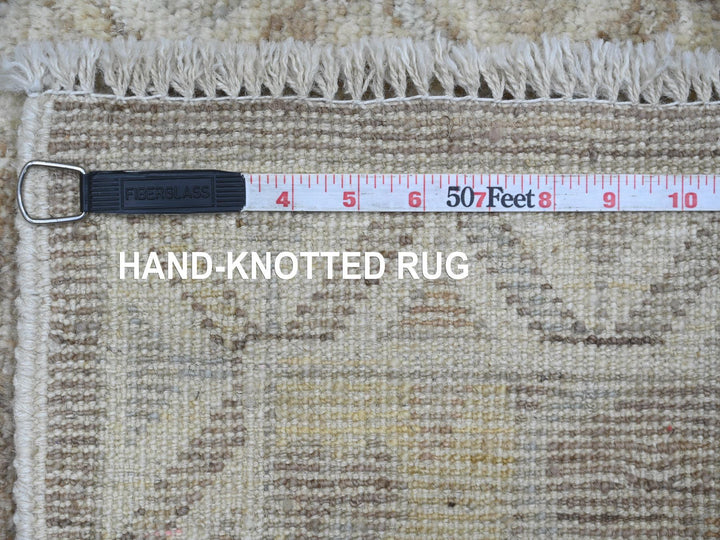 2'1" x 3'1" New Hand Knotted Brown Wool Rectangle Oriental Rug - MOA10221575