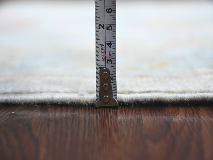 2'7" x 11'11" New Hand Knotted Grey Wool Runner Oriental Rug - MOA10221584