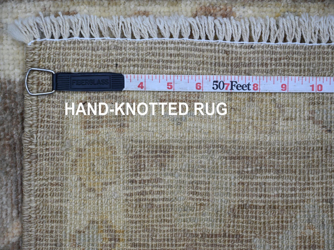 2'0" x 3'0" New Hand Knotted Brown Wool Rectangle Oriental Rug - MOA10221591