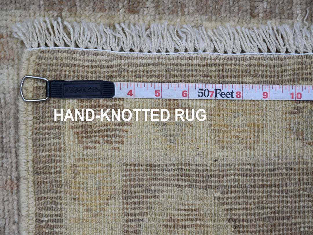 2'0" x 3'0" New Hand Knotted Brown Wool Rectangle Oriental Rug - MOA10221593
