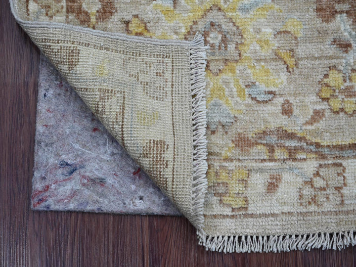 2'0" x 3'0" New Hand Knotted Brown Wool Rectangle Oriental Rug - MOA10221595