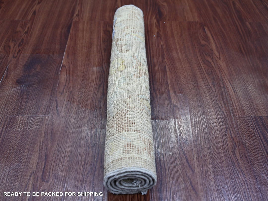 2'0" x 3'0" New Hand Knotted Brown Wool Rectangle Oriental Rug - MOA10221595