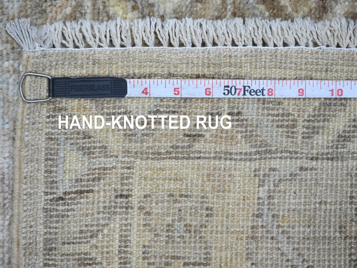 2'0" x 2'11" New Hand Knotted Brown Wool Rectangle Oriental Rug - MOA10221596