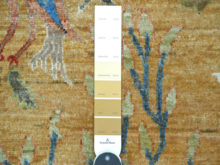 3'0" x 4'10" New Hand Knotted Brown Wool Rectangle Oriental Rug - MOA10221630
