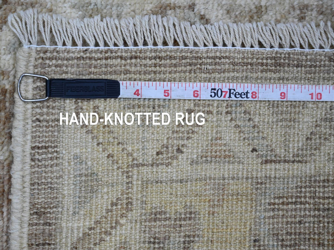 2'0" x 3'0" New Hand Knotted Brown Wool Rectangle Oriental Rug - MOA10221698