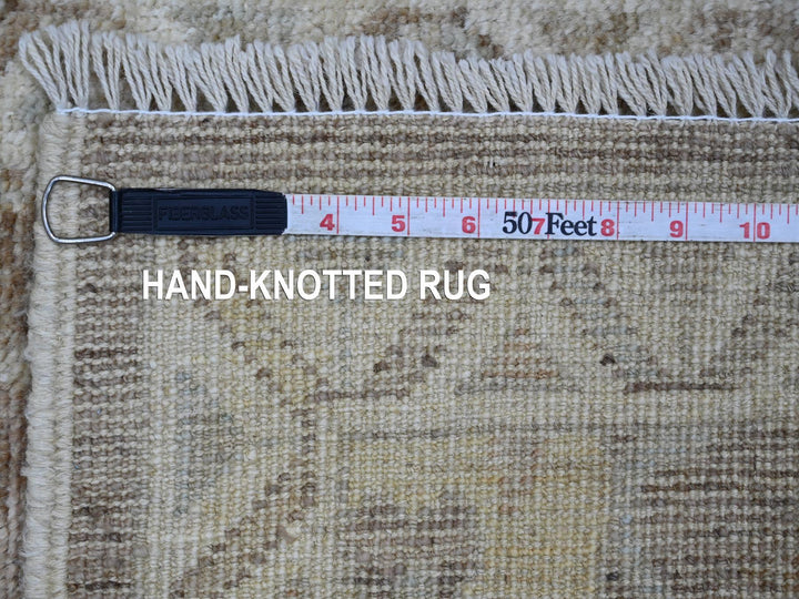 2'0" x 3'0" New Hand Knotted Brown Wool Rectangle Oriental Rug - MOA10221698