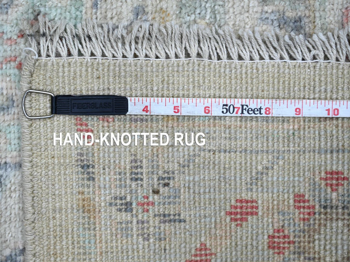 3'3" x 4'11" New Hand Knotted Grey Wool Rectangle Oriental Rug - MOA10221699
