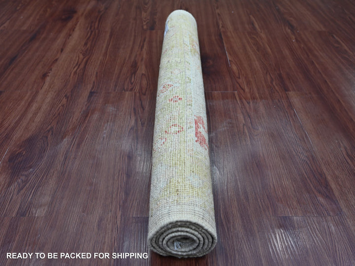 3'0" x 4'10" New Hand Knotted Grey Wool Rectangle Oriental Rug - MOA10221700