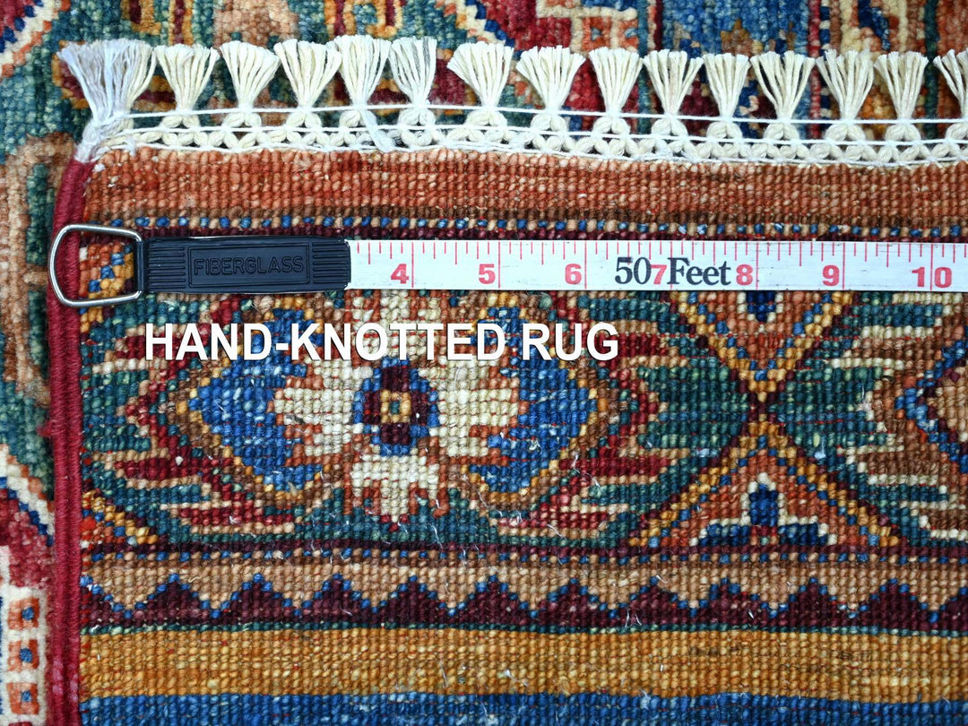 2'0" x 3'1" New Hand Knotted Multicolored Wool Rectangle Oriental Rug - MOA10221729