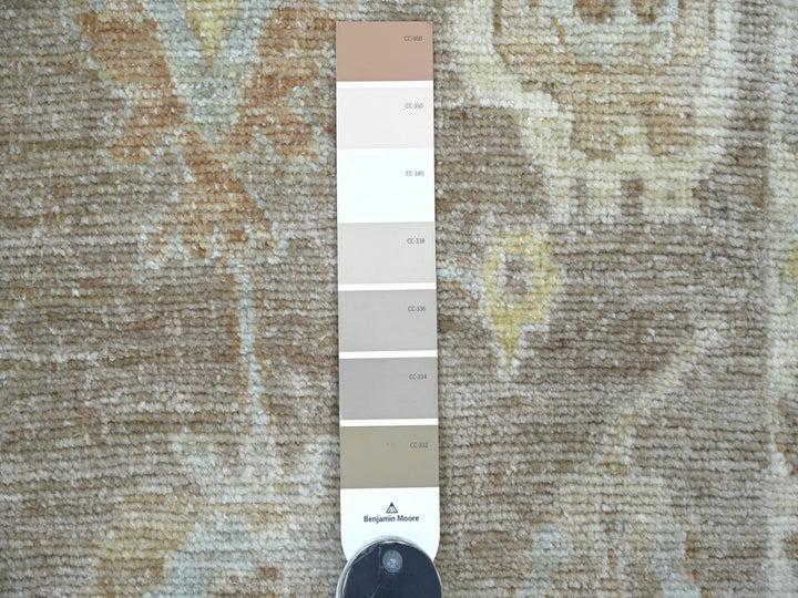2'0" x 3'0" New Hand Knotted Brown Wool Rectangle Oriental Rug - MOA10221751