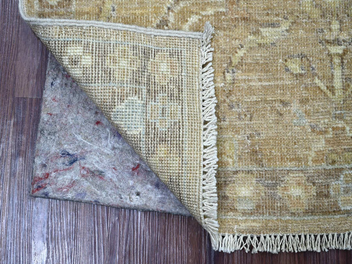 2'0" x 3'0" New Hand Knotted Brown Wool Rectangle Oriental Rug - MOA10221752