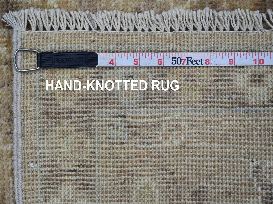 2'0" x 3'0" New Hand Knotted Brown Wool Rectangle Oriental Rug - MOA10221752