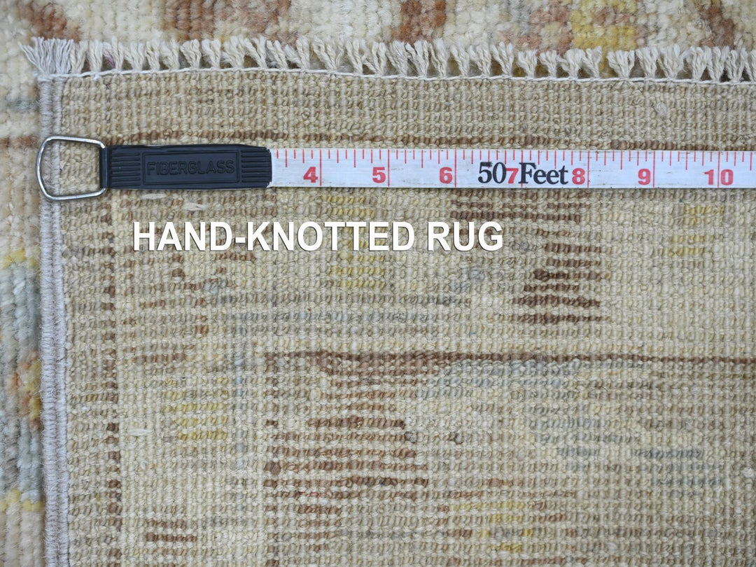 1'11" x 3'0" New Hand Knotted Brown Wool Rectangle Oriental Rug - MOA10221754