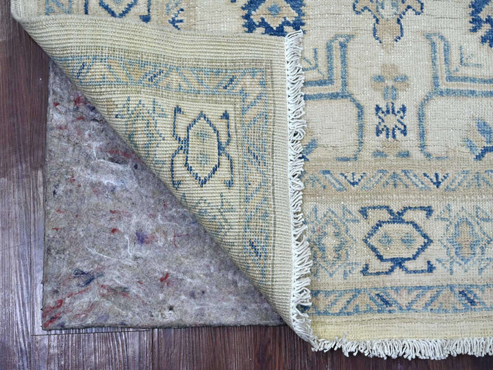 3'2" x 4'8" New Hand Knotted Ivory Wool Rectangle Oriental Rug - MOA10221801