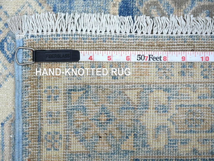 3'3" x 4'9" New Hand Knotted Blue Wool Rectangle Oriental Rug - MOA10221804