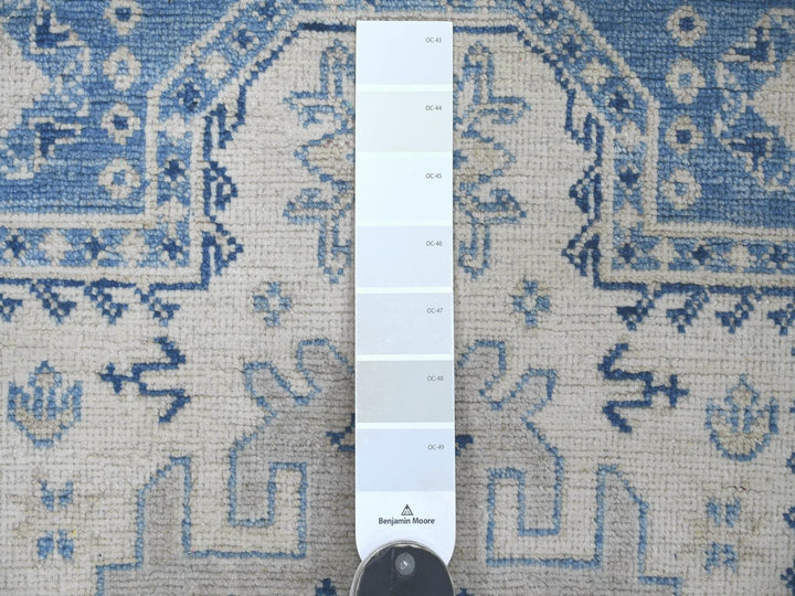 3'0" x 4'9" New Hand Knotted Ivory Wool Rectangle Oriental Rug - MOA10221808