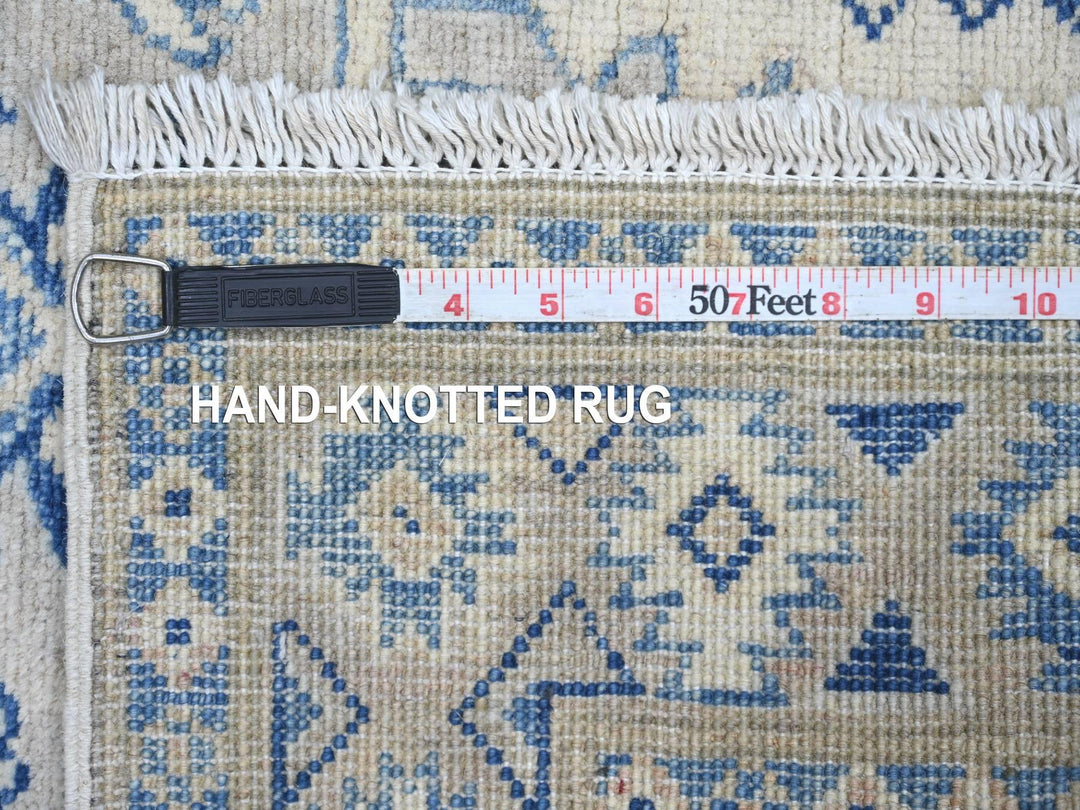 3'0" x 4'9" New Hand Knotted Ivory Wool Rectangle Oriental Rug - MOA10221808