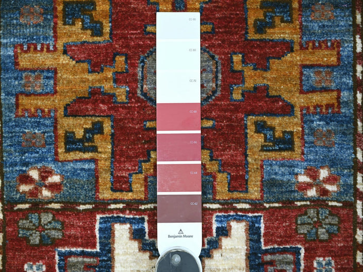 2'10" x 9'0" New Hand Knotted Multicolored Wool Runner Oriental Rug - MOA10221870