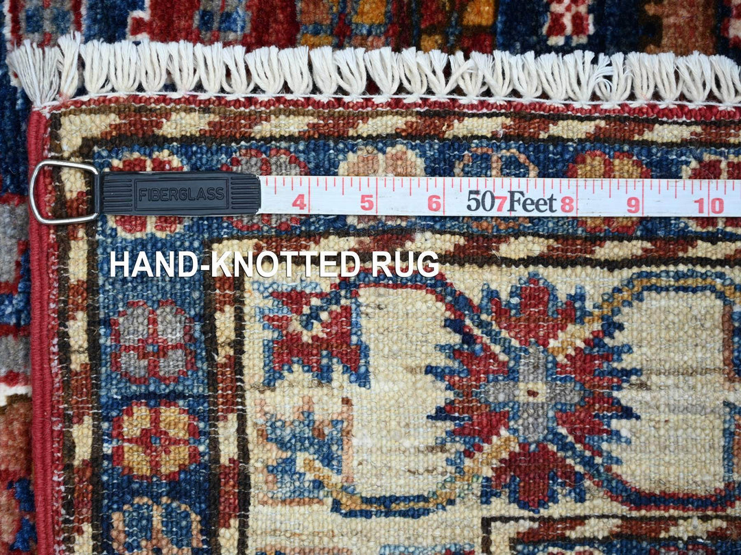 2'10" x 9'0" New Hand Knotted Multicolored Wool Runner Oriental Rug - MOA10221870