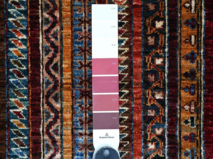 2'4" x 6'1" New Hand Knotted Red Wool Runner Oriental Rug - MOA10221915