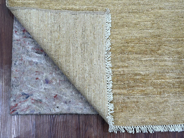 2'6" x 6'0" New Hand Knotted Beige Wool Runner Oriental Rug - MOA10221935