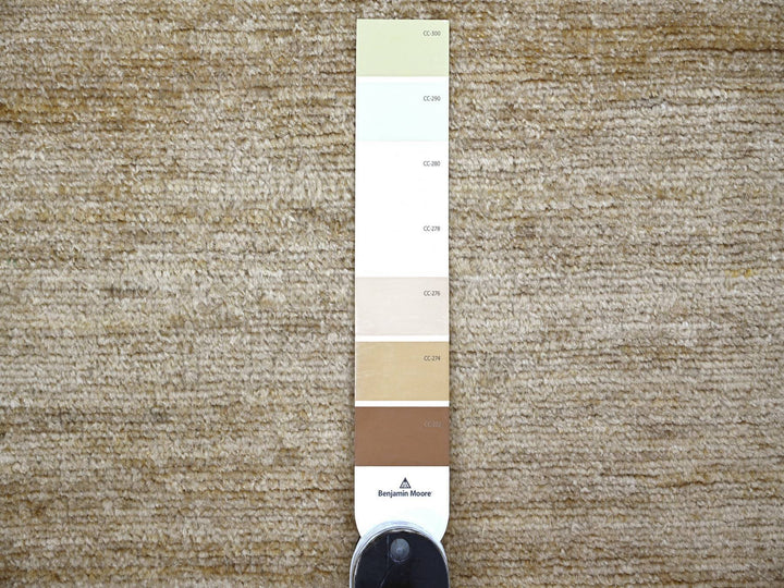 2'6" x 6'0" New Hand Knotted Beige Wool Runner Oriental Rug - MOA10221935