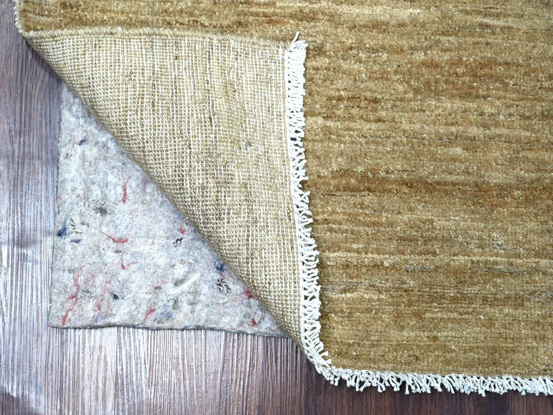 3'0" x 4'11" New Hand Knotted Brown Wool Rectangle Oriental Rug - MOA10221939