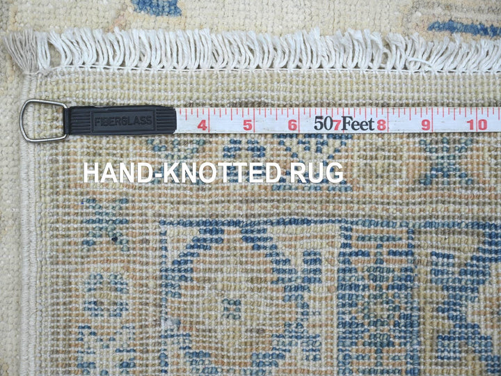 3'0" x 4'10" New Hand Knotted Ivory Wool Rectangle Oriental Rug - MOA10221982