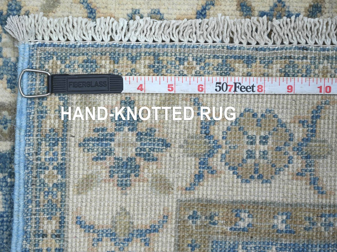 2'0" x 5'8" New Hand Knotted Blue Wool Runner Oriental Rug - MOA10221985