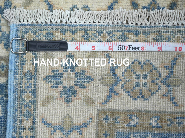 2'0" x 5'8" New Hand Knotted Blue Wool Runner Oriental Rug - MOA10221985