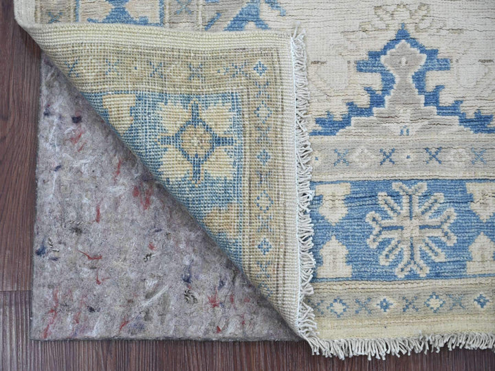 3'0" x 4'10" New Hand Knotted Ivory Wool Rectangle Oriental Rug - MOA10221990