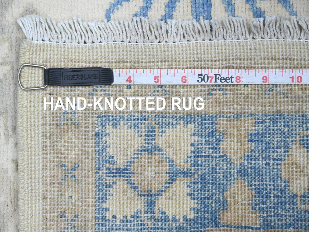 3'0" x 4'10" New Hand Knotted Ivory Wool Rectangle Oriental Rug - MOA10221990