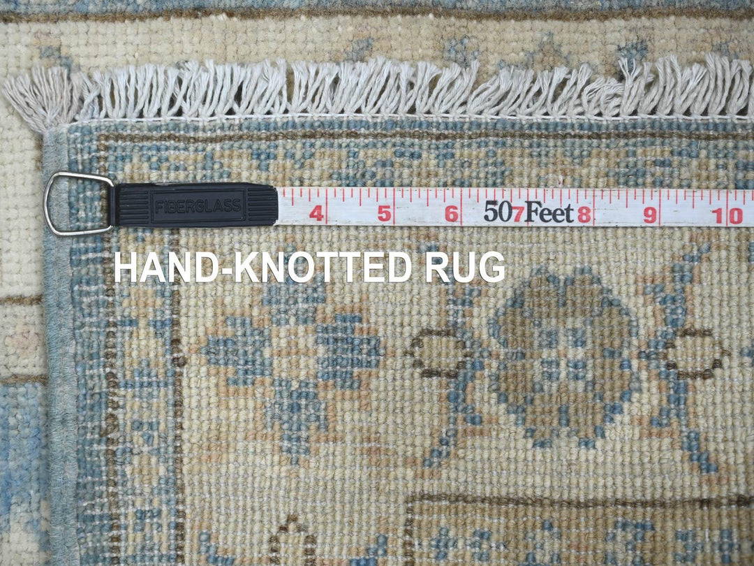 2'0" x 6'1" New Hand Knotted Blue Wool Runner Oriental Rug - MOA10221991
