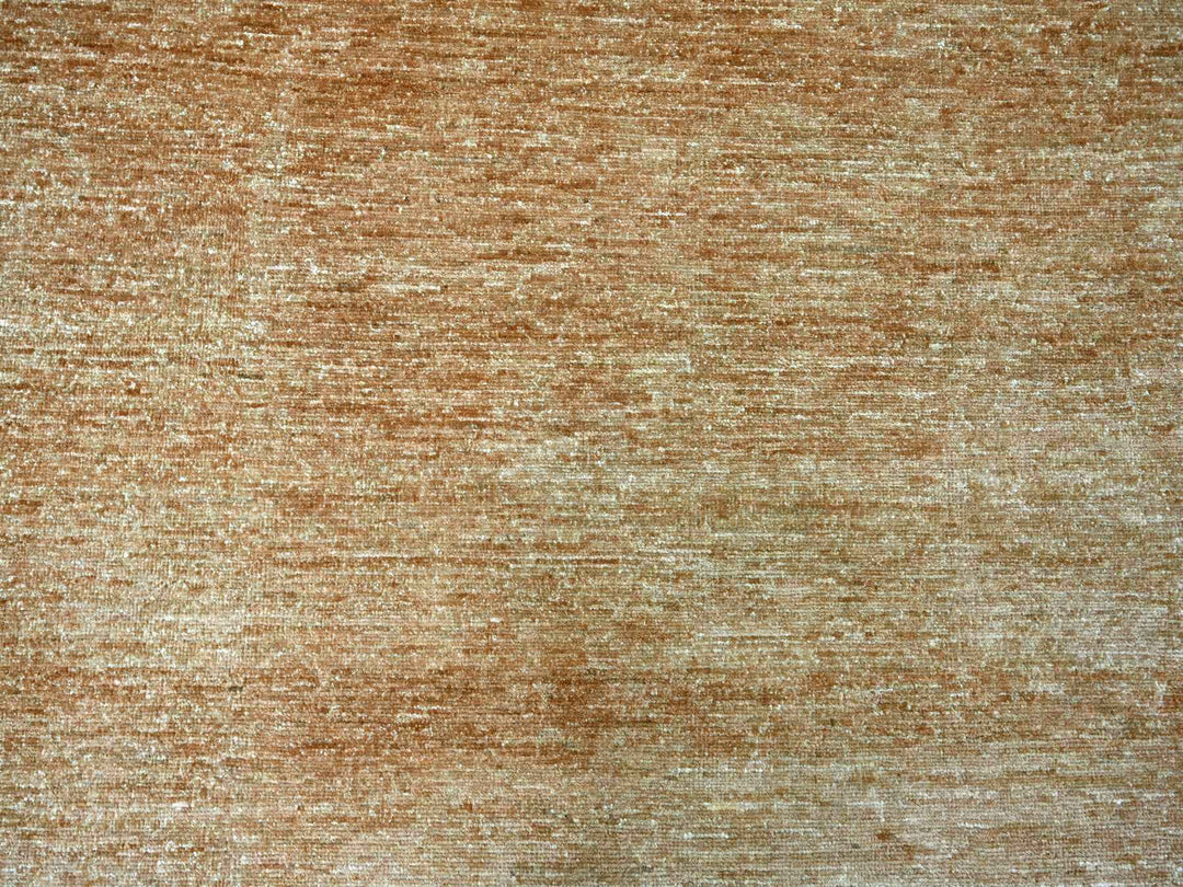 7'10" x 9'10" New Hand Knotted Brown Wool Rectangle Oriental Rug - MOA10221995