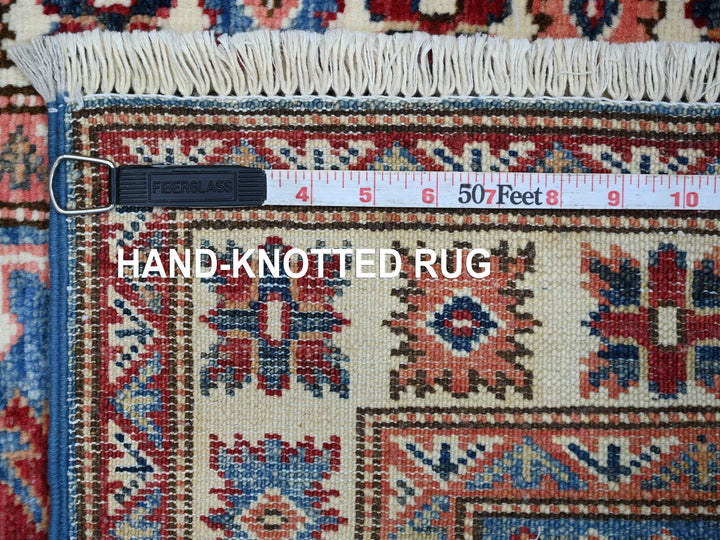 2'0" x 5'11" New Hand Knotted Blue Wool Runner Oriental Rug - MOA10222006