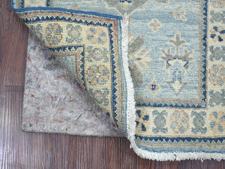 2'0" x 2'11" New Hand Knotted Blue Wool Rectangle Oriental Rug - MOA10222016